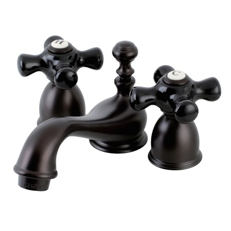 Kingston Brass KS3955PKX Duchess Mini-Widespread Bathroom Faucet, Oil Rubbed Bronze KS3955PKX